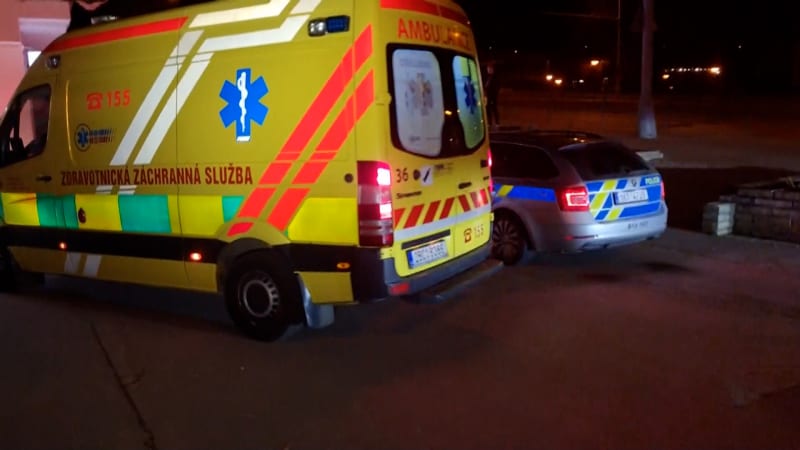 Nehoda čtyř aut uzavřela dálnici D6, na místě zasahovali záchranáři. Havárie zablokovala i D35