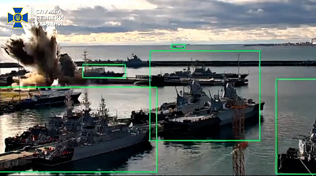 Vůbec poprvé jsme zasáhli ruskou ponorku třídy Varšavjanka, tvrdí Ukrajinci