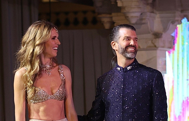 Zásnuby v Bílém domě. Trump junior a Andersonová se budou brát