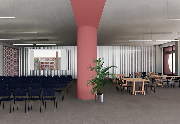 Přízemí opavské Bredy se mění na sál. Město hledá zájemce o oživení prostoru