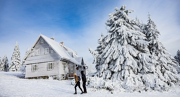 V pátek čeká Česko oteplení a husté sněžení, mrazy se vrátí koncem týdne