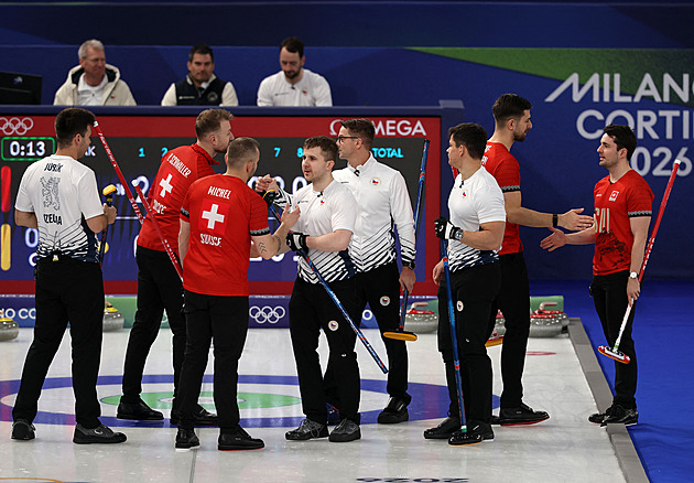 Dva zápasy, dvě prohry. Čeští curleři podlehli po Američanech i Švýcarům