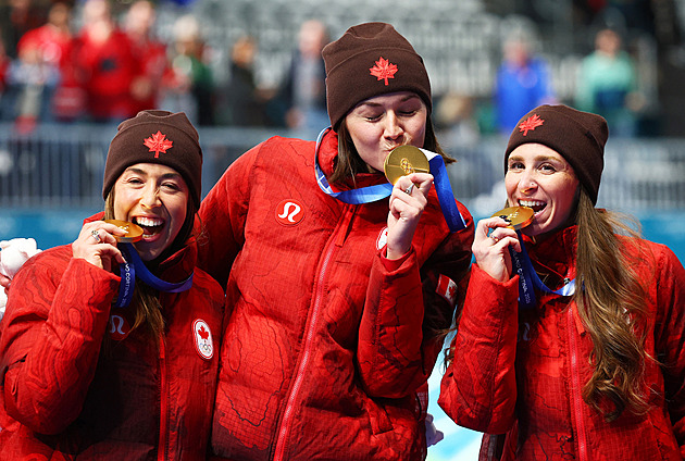 Zdárná olympijská obhajoba, kanadské rychlobruslařky vyhrály stíhací závod