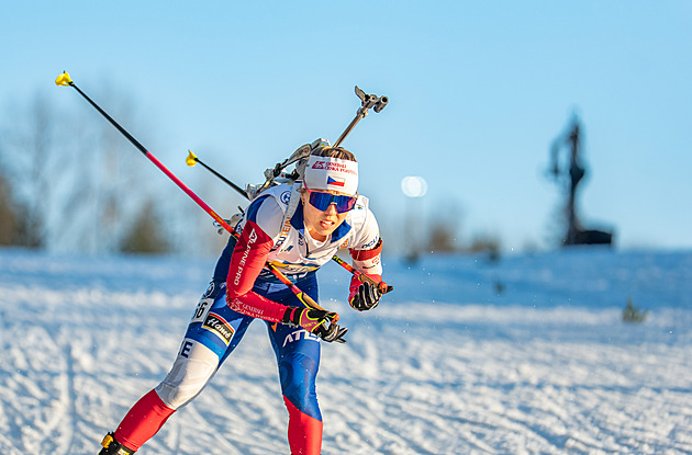 Přesná Voborníková znovu v top desítce. Sprint v Otepää ovládla Simonová