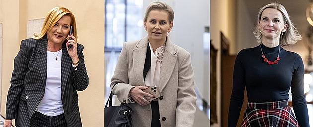 Umírněná Schillerová a přísná Malá. Jak se oblékají političky vládních stran