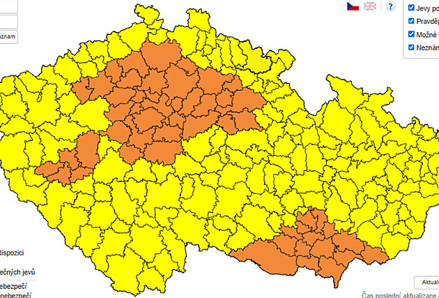 V Česku udeří tropy, meteorologové vydali výstrahu